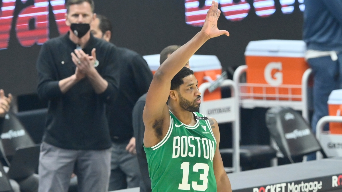 Boston Celtics center Tristan Thompson