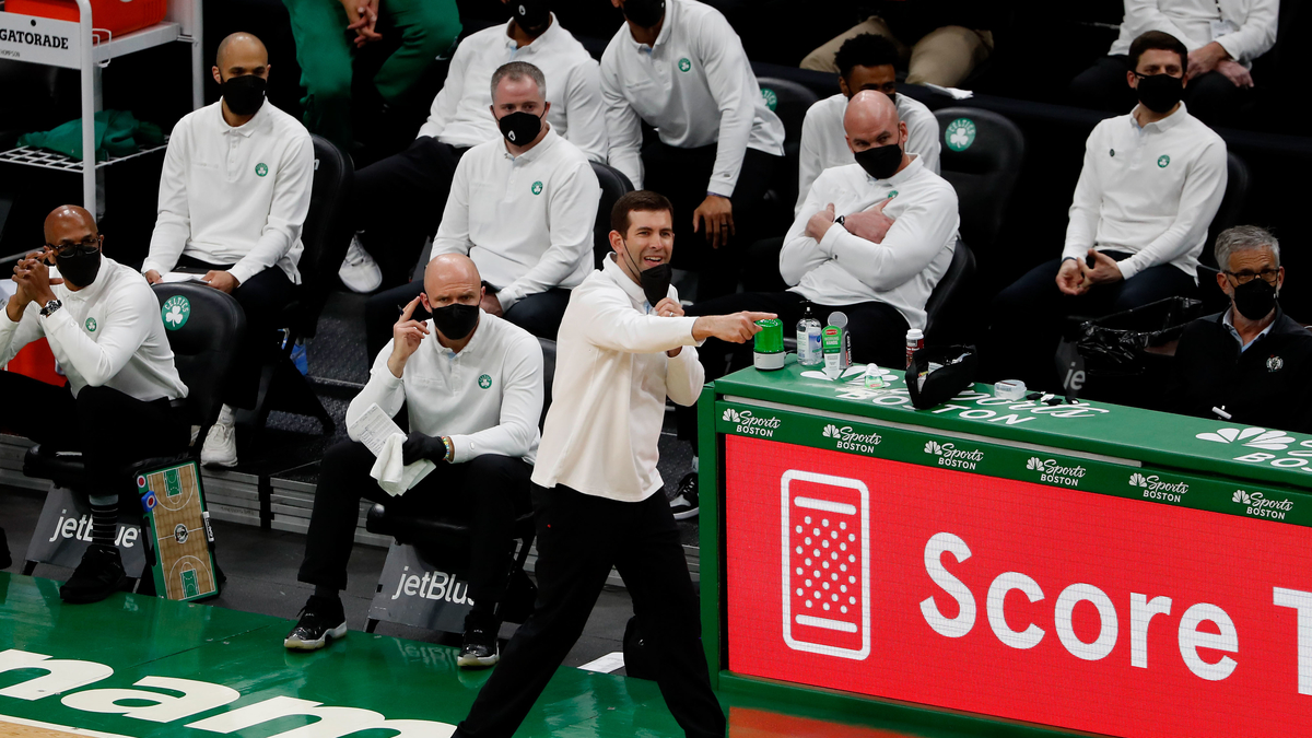 Boston Celtics president of basketball operations Brad Stevens