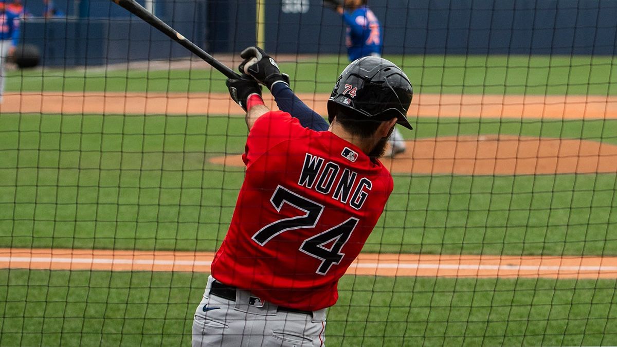 Boston Red Sox catcher Connor Wong