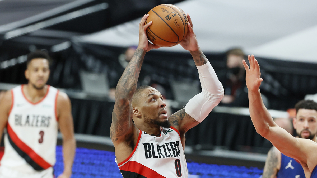 Portland Trail Blazers point guard Damian Lillard