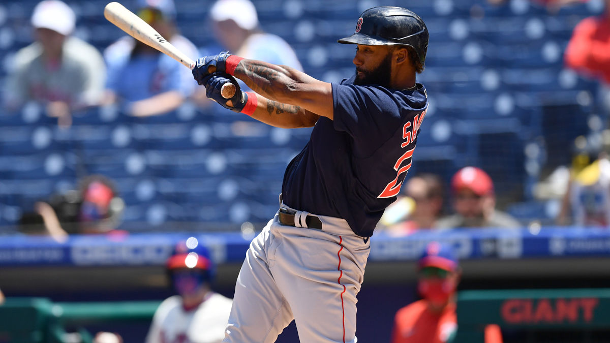 Boston Red Sox player Danny Santana