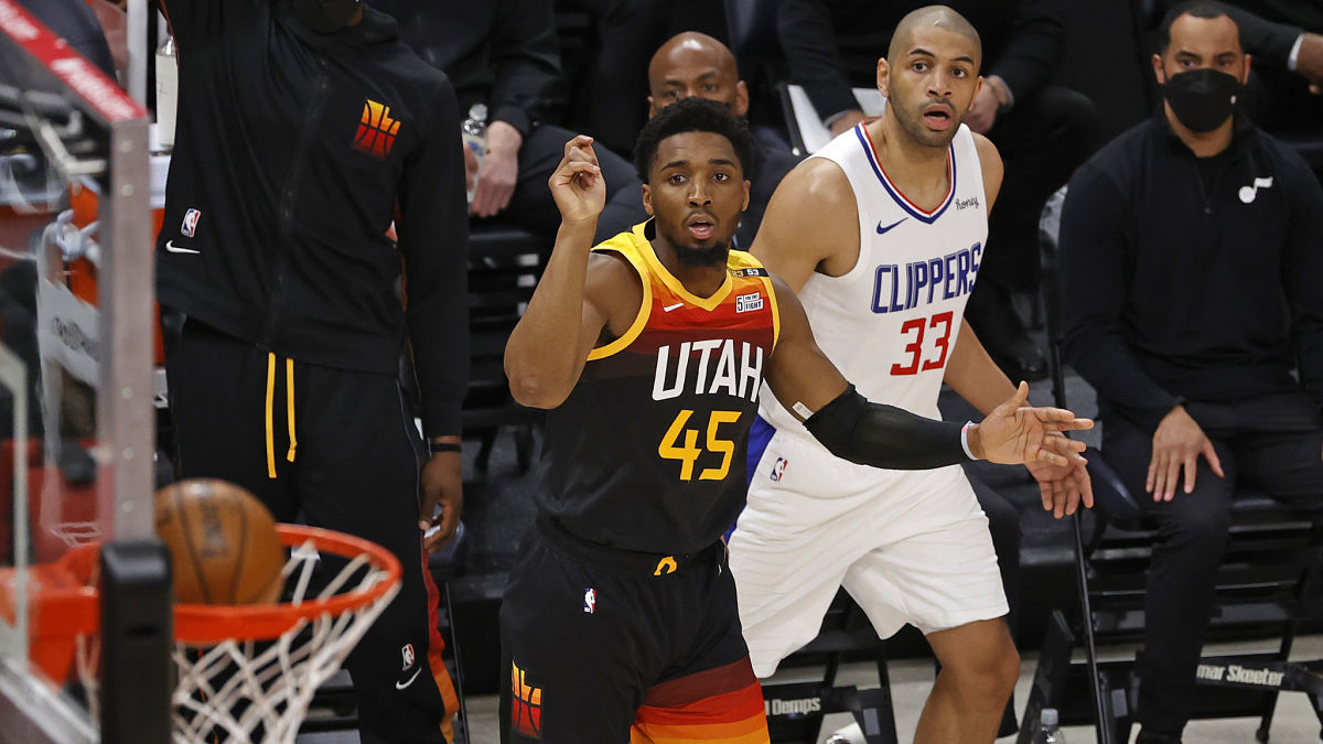 Utah Jazz guard Donovan Mitchell