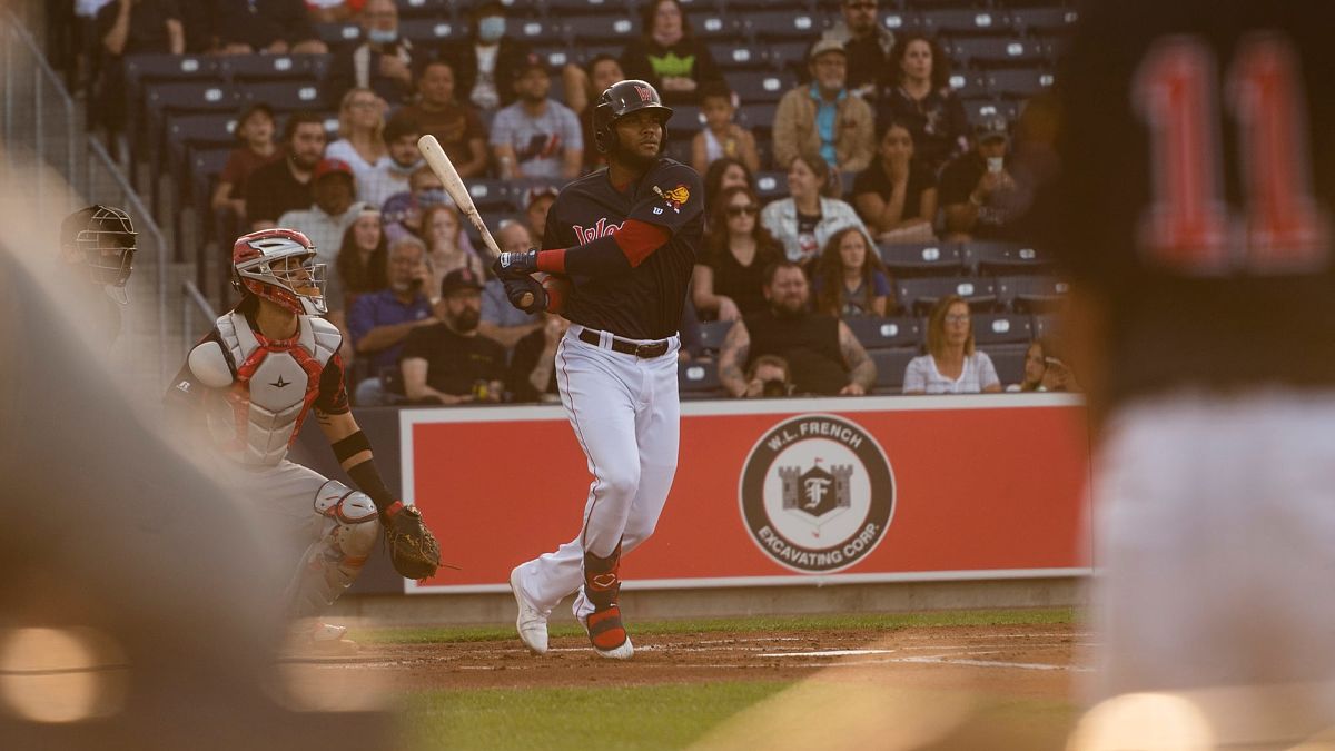 Boston Red Sox outfielder Franchy Cordero