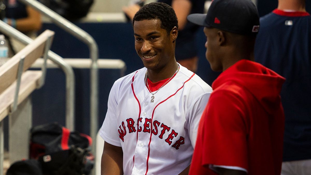 Boston Red Sox second baseman Jeter Downs