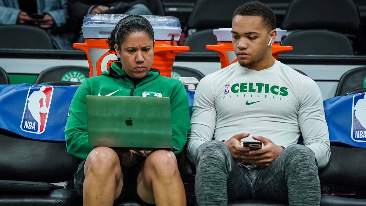 Former Boston Celtics assistant coach Kara Lawson