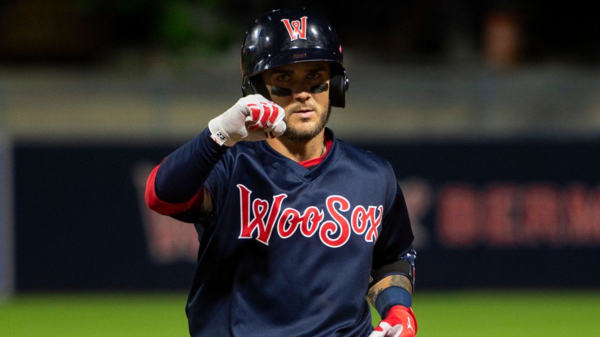 Boston Red Sox infielder Michael Chavis