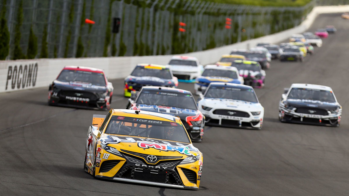 NASCAR drivers at Pocono Raceway