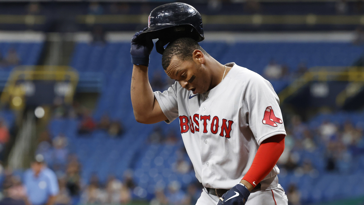 Boston Red Sox third baseman Rafael Devers