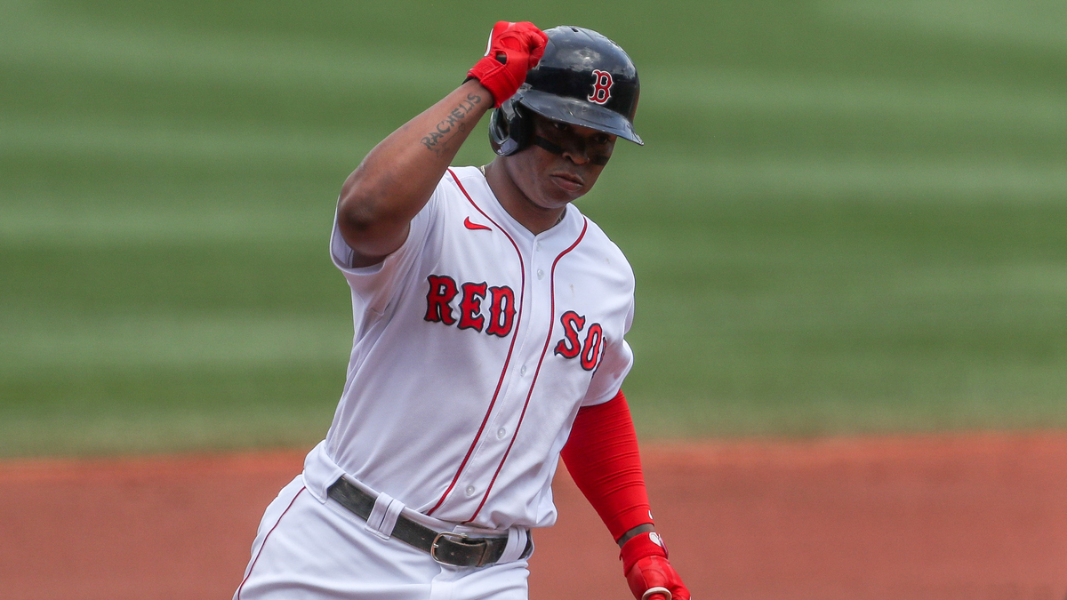 Boston Red Sox third baseman Rafael Devers