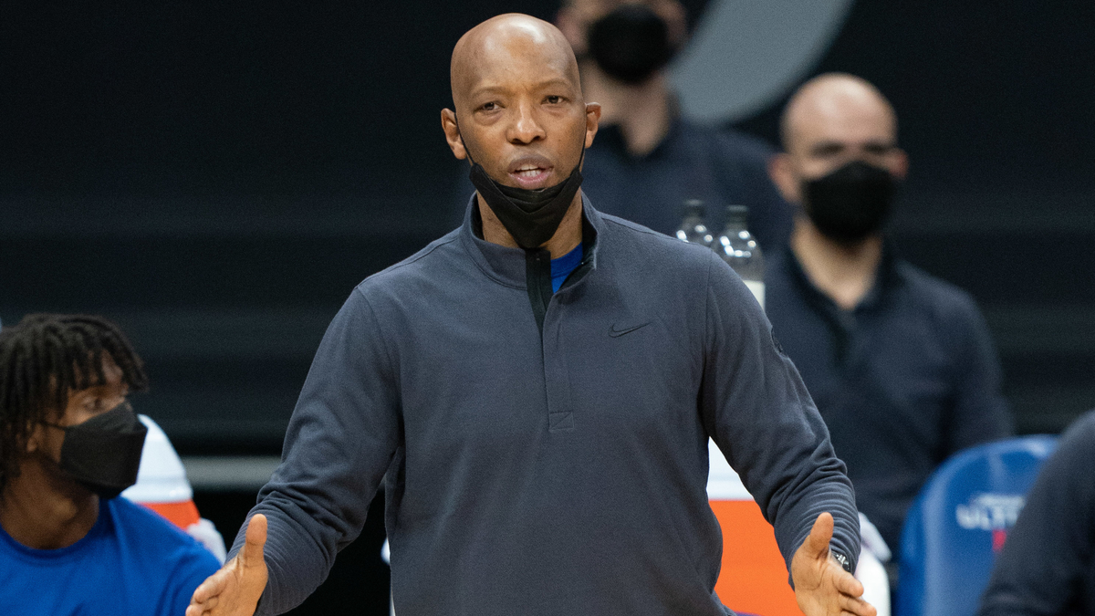 Philadelphia 76ers assistant coach Sam Cassell