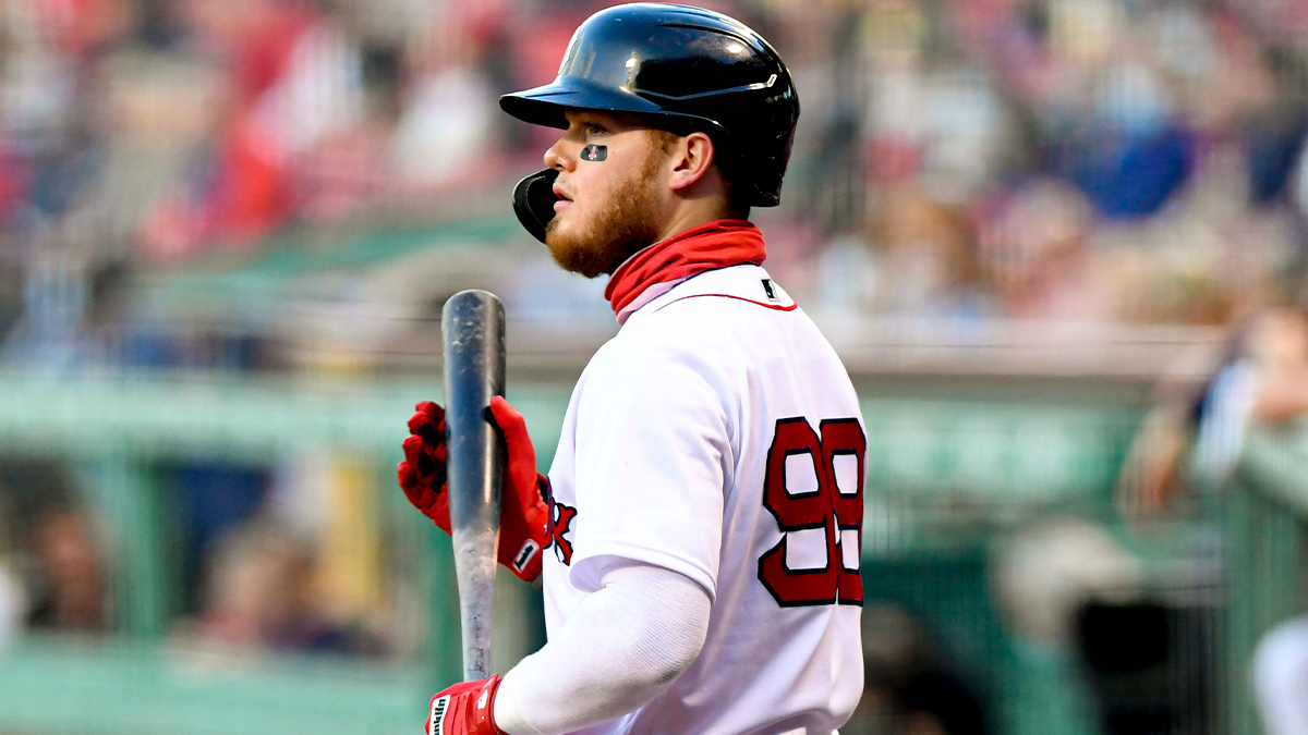 Boston Red Sox outfielder Alex Verdugo