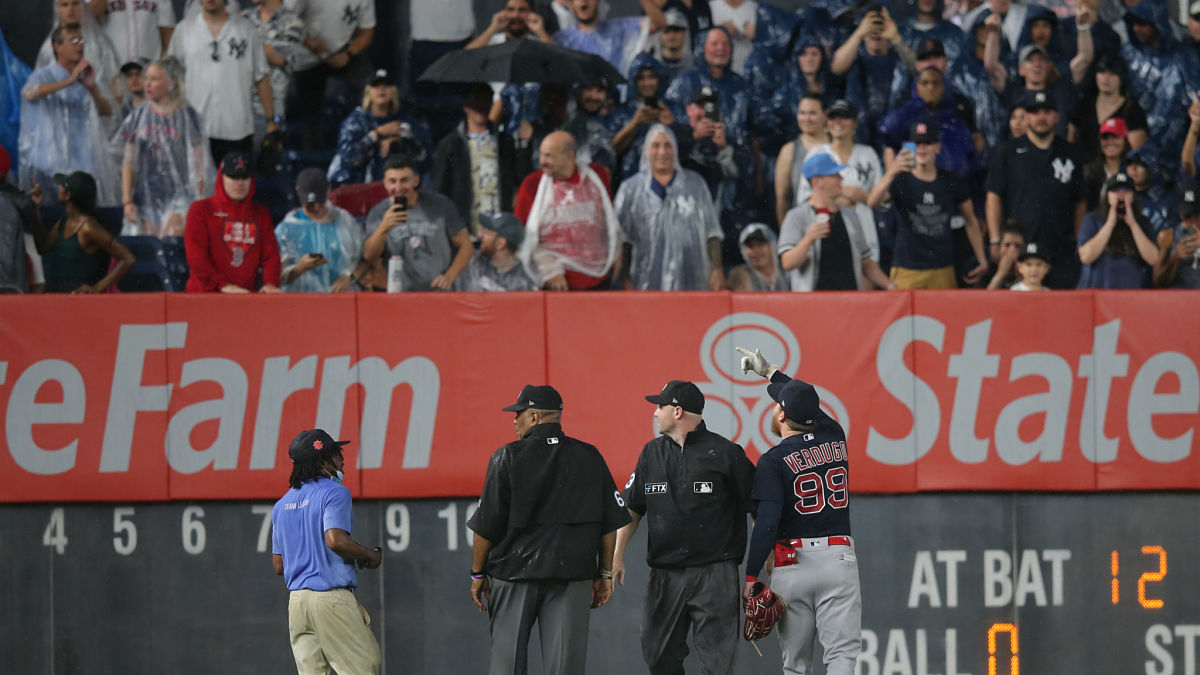Boston Red Sox outfielder Alex Verdugo