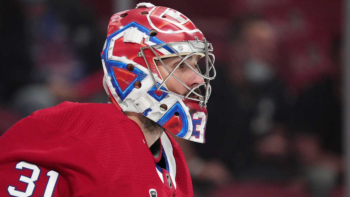 Montreal Canadiens goalie Carey Price