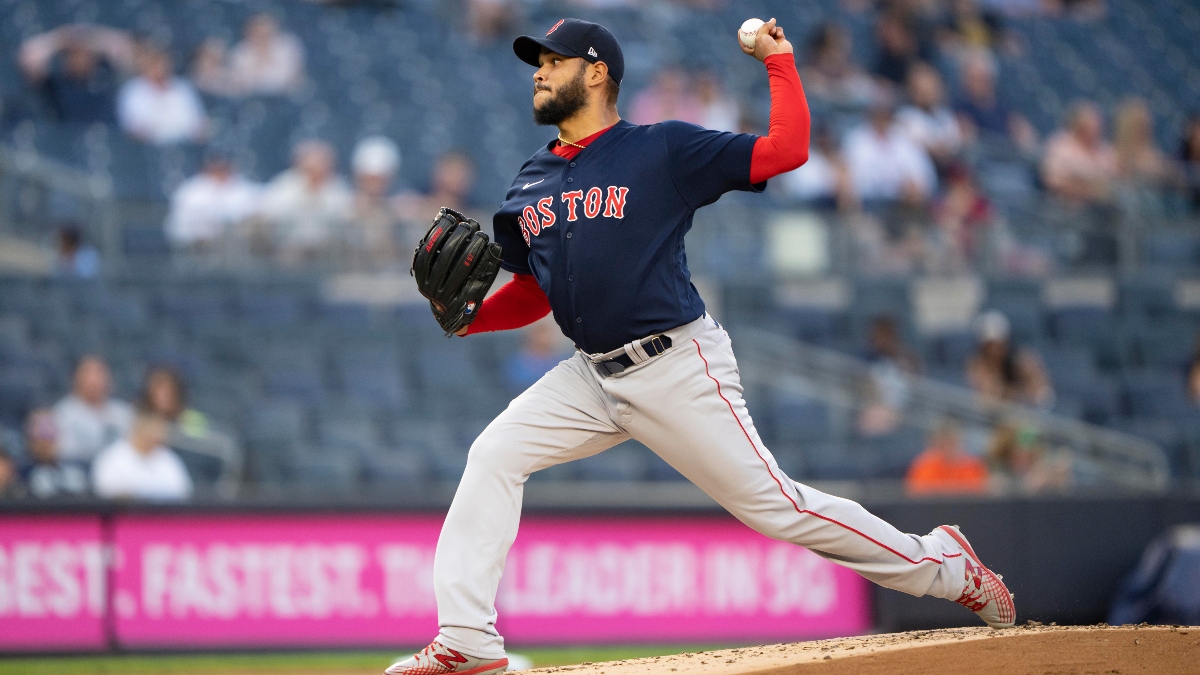 Boston Red Sox pitcher Eduardo Rodriguez