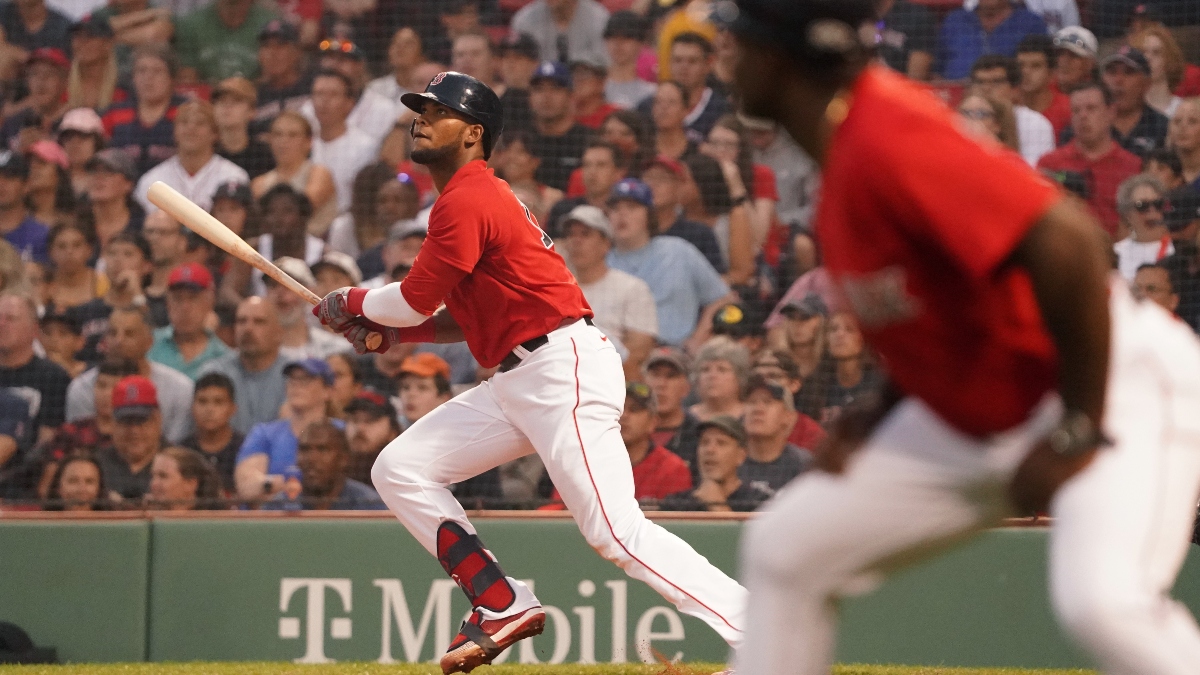 Boston Red Sox first baseman Franchy Cordero