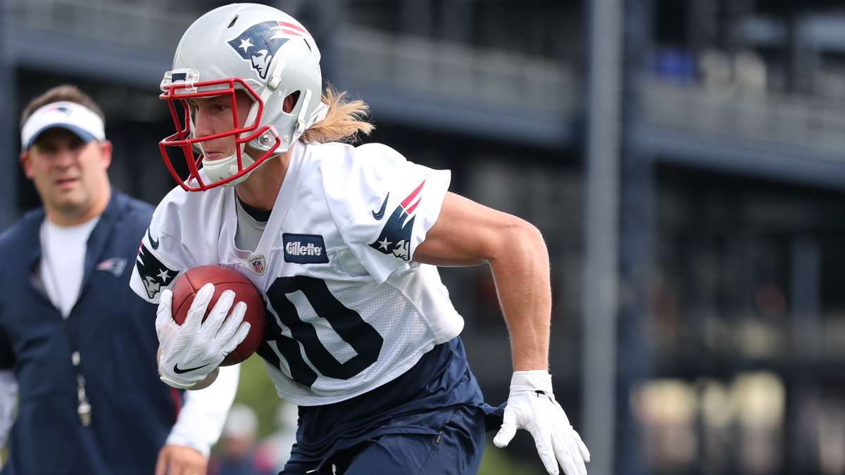 New England Patriots wide receiver Gunner Olszewski