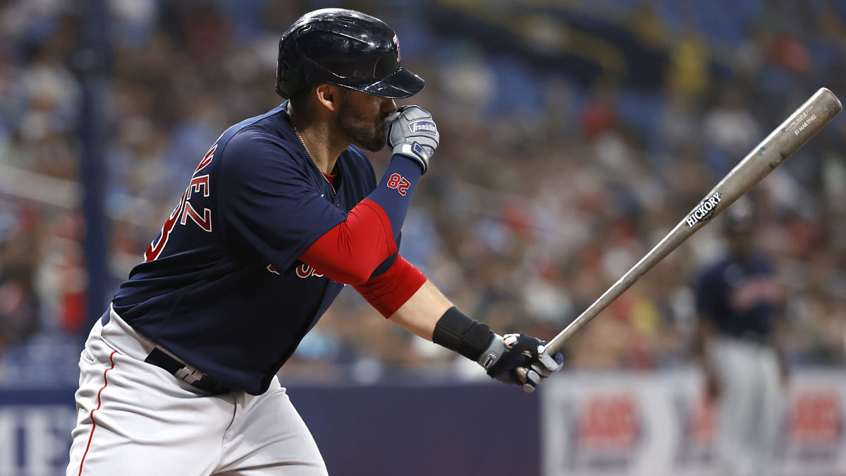 Boston Red Sox designated hitter J.D. Martinez