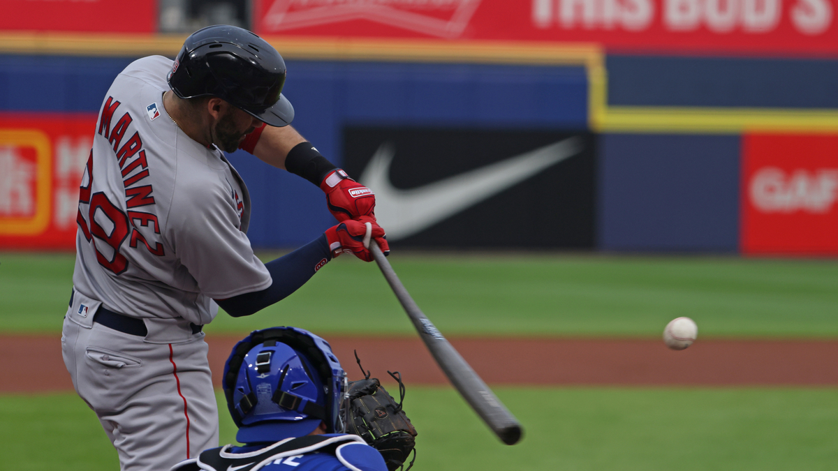 Boston Red Sox designated hitter J.D. Martinez