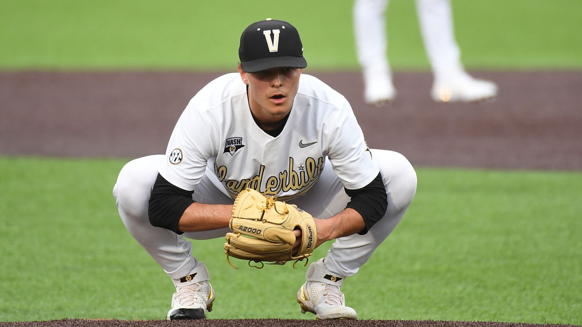 Vanderbilt pitcher Jack Leiter