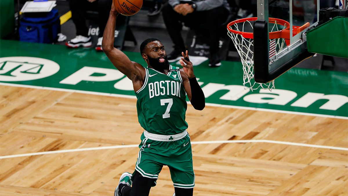 Boston Celtics guard Jaylen Brown