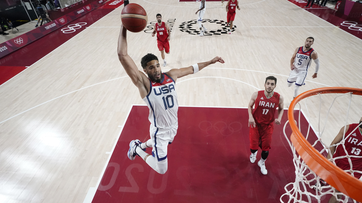 Boston Celtics/Team USA forward Jayson Tatum