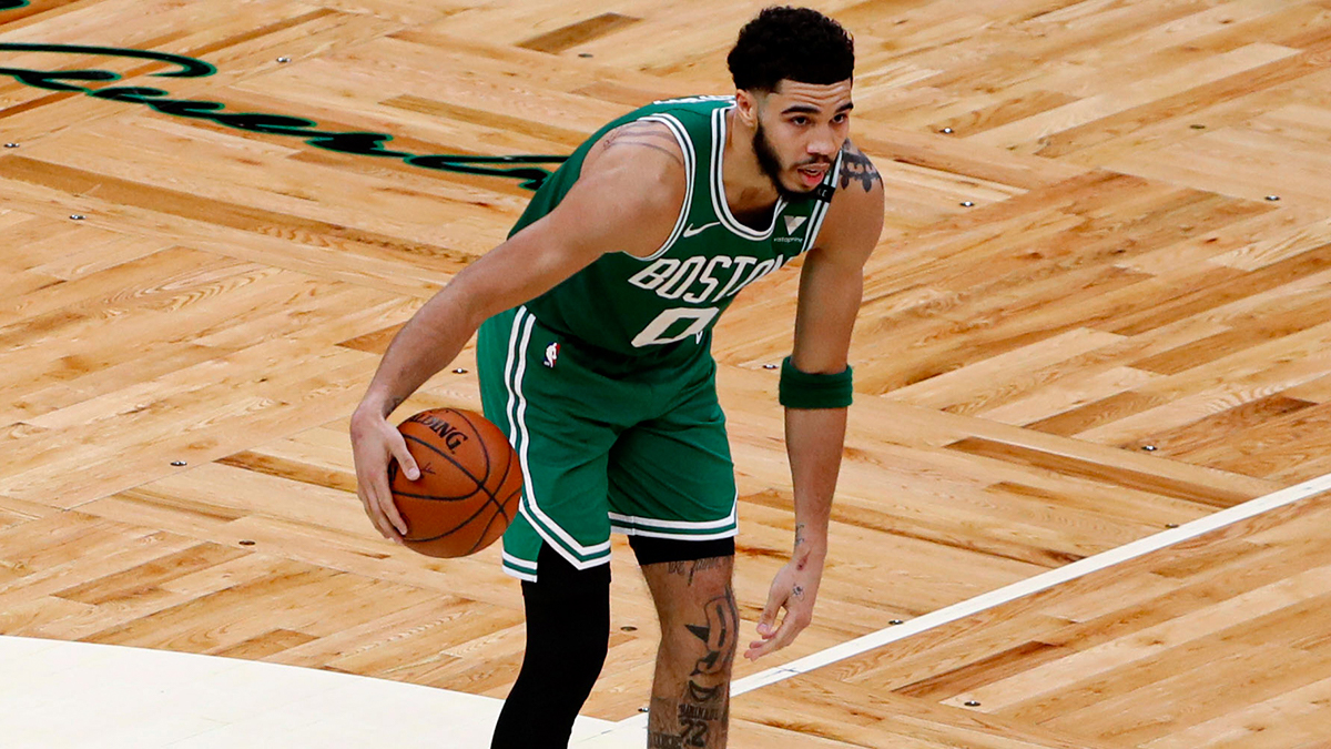 Boston Celtics small forward Jayson Tatum