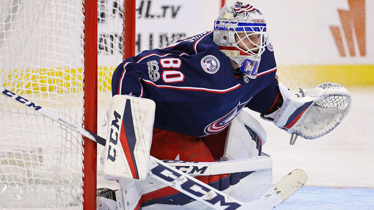 Former Columbus Blue Jackets goalie Matiss Kivlenieks