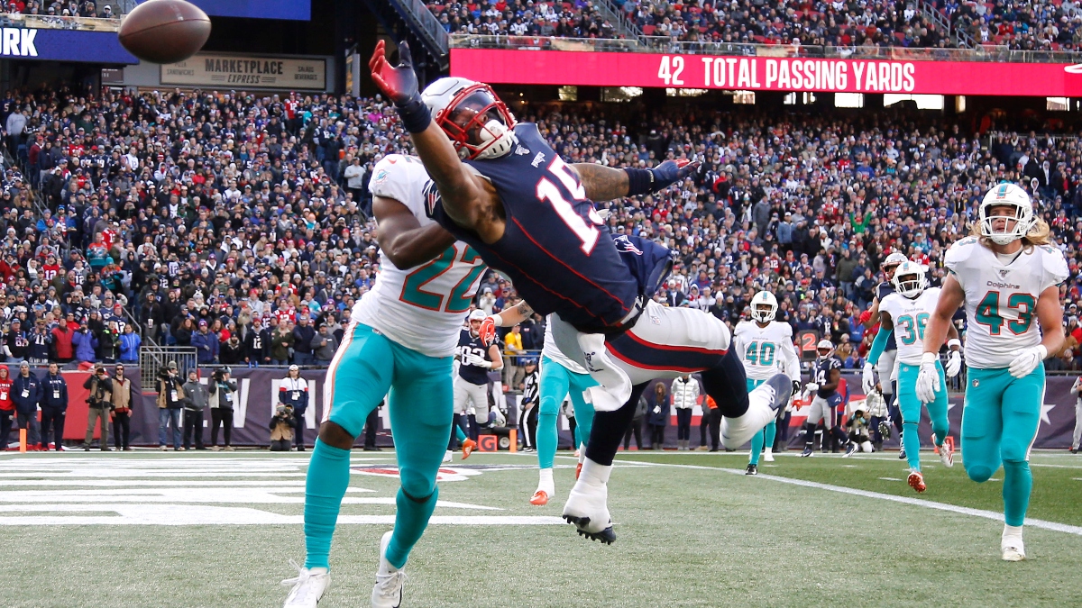 New England Patriots wide receiver N'Keal Harry