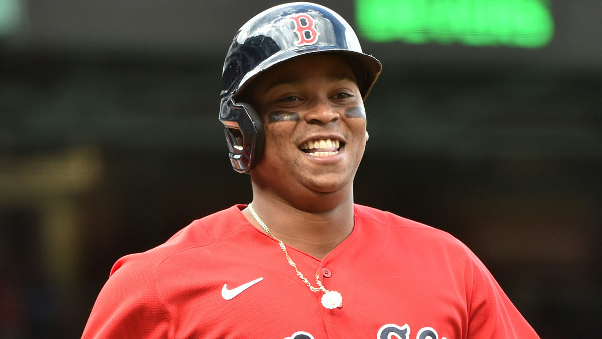 Boston Red Sox third baseman Rafael Devers