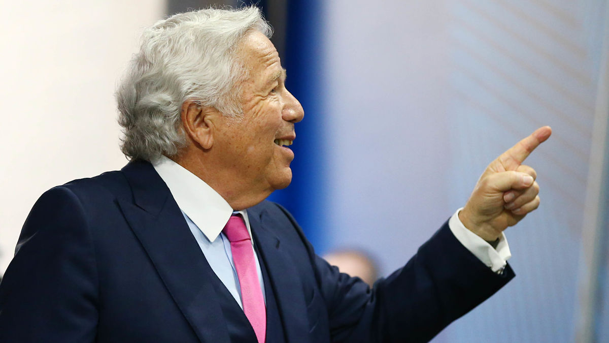 New England Patriots owner Robert Kraft