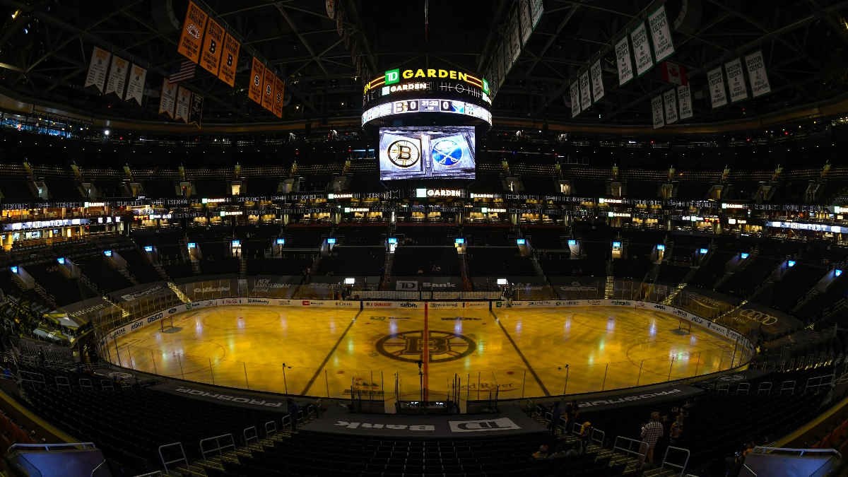 General view of TD Garden