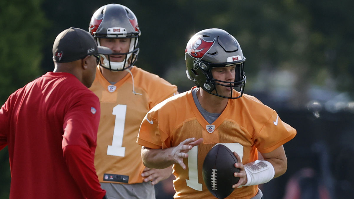 Tampa Bay Buccaneers quarterback Tom Brady