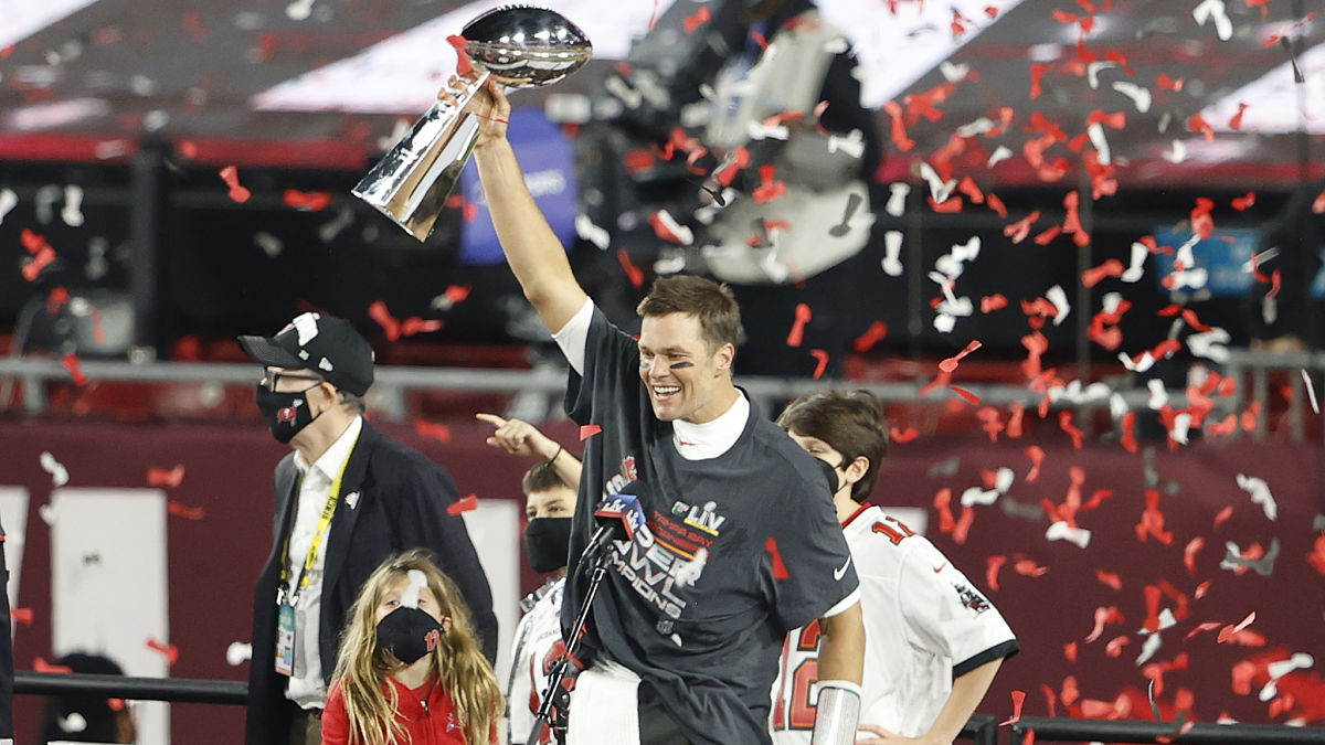 Tampa Bay Buccaneers quarterback Tom Brady
