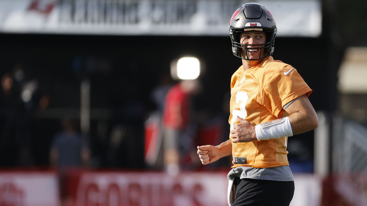 Tampa Bay Buccaneers quarterback Tom Brady