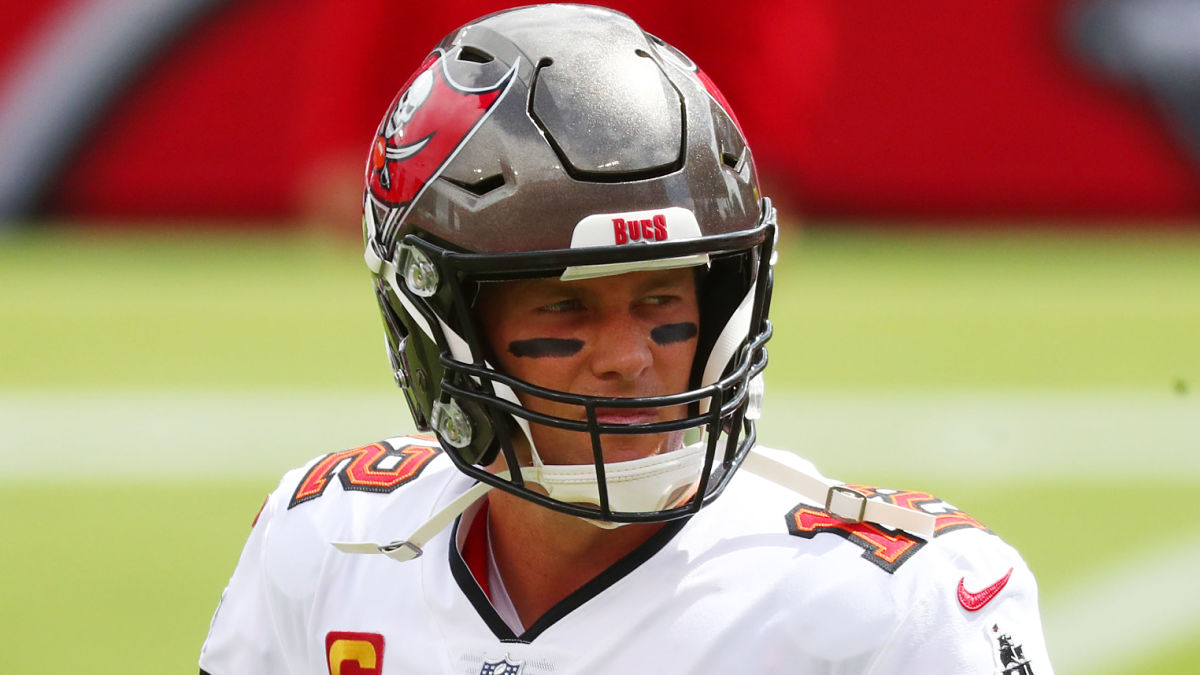 Tampa Bay Buccaneers quarterback Tom Brady