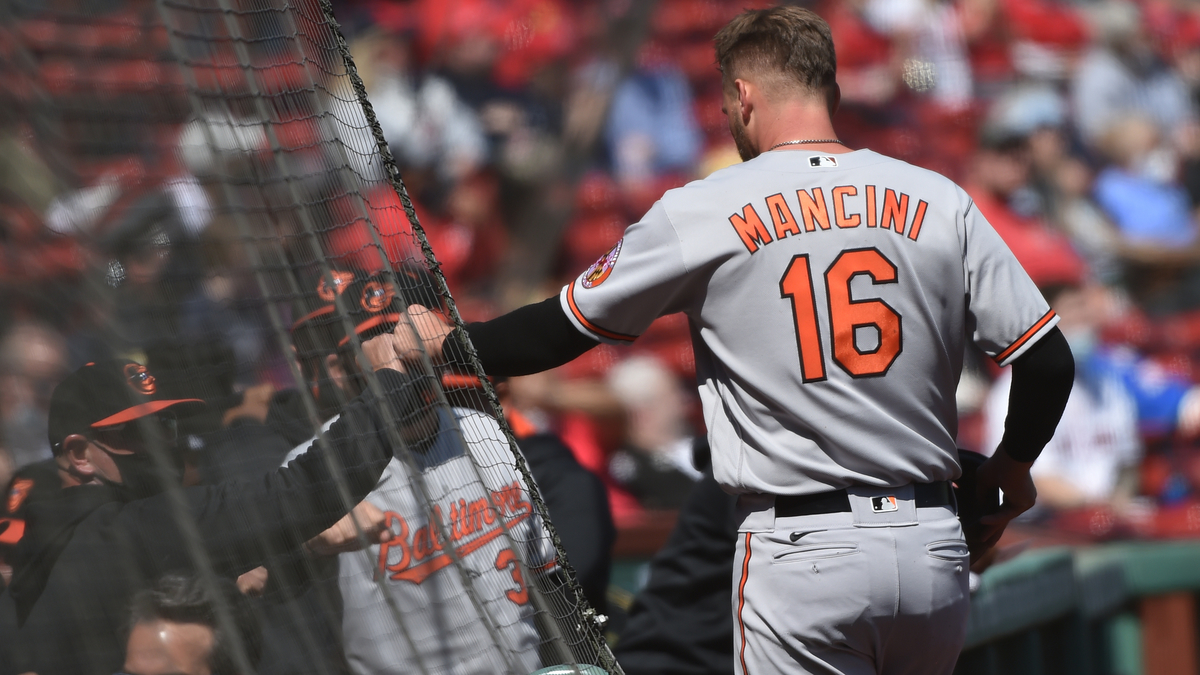 Baltimore Orioles first baseman Trey Mancini