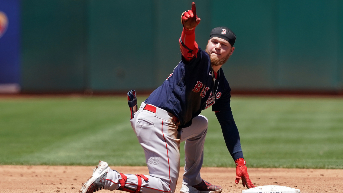 Boston Red Sox right fielder Alex Verdugo