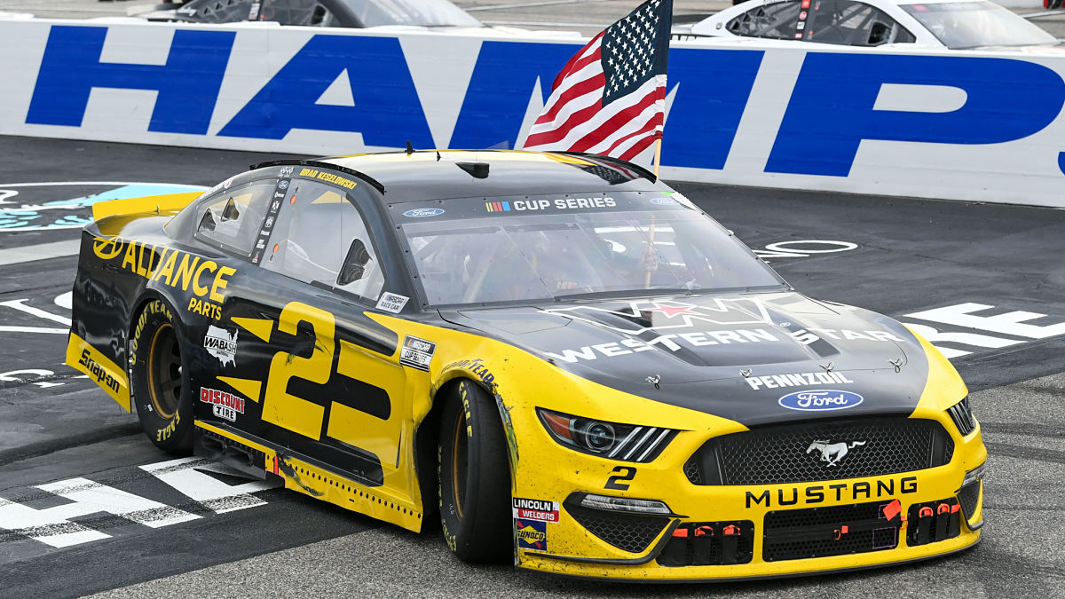 NASCAR driver Brad Keselowski