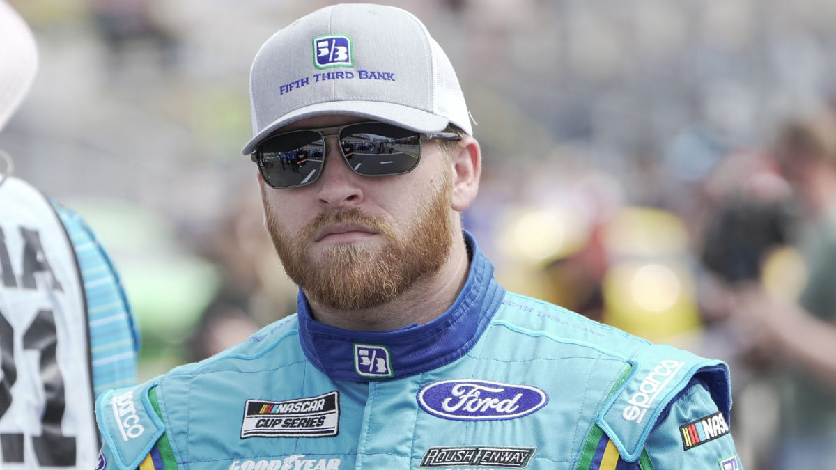 NASCAR driver Chris Buescher