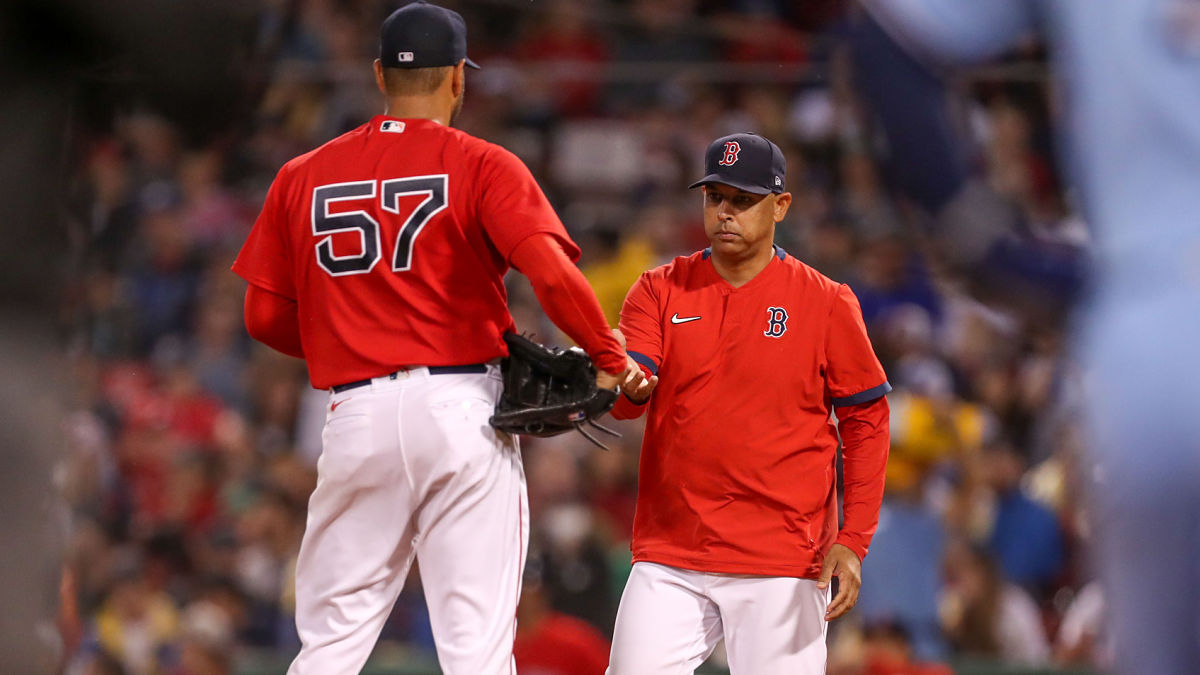 Boston Red Sox pitcher Eduardo Rodriguez