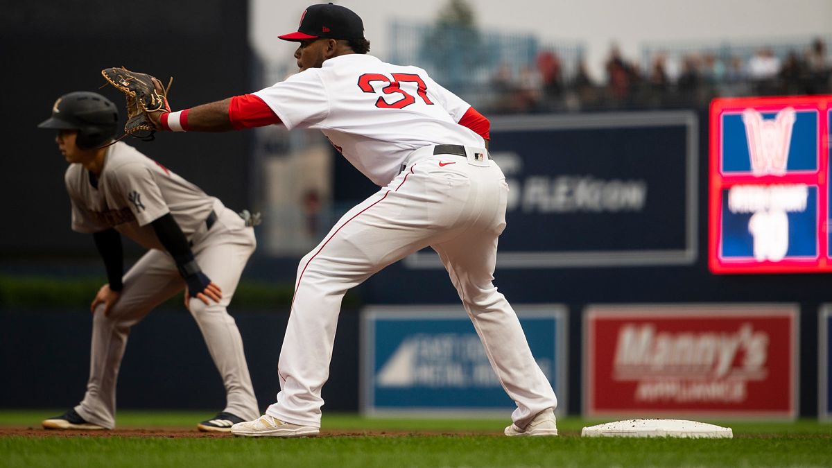 Boston Red Sox player Franchy Cordero