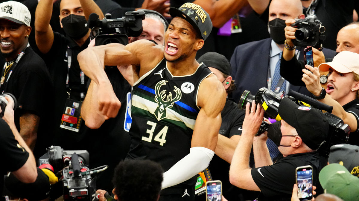 Milwaukee Bucks forward Giannis Antetokounmpo