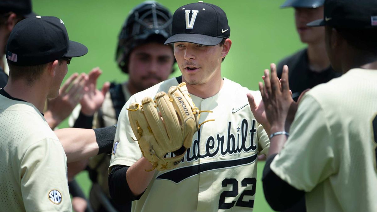 Vanderbilt pitcher Jack Leiter