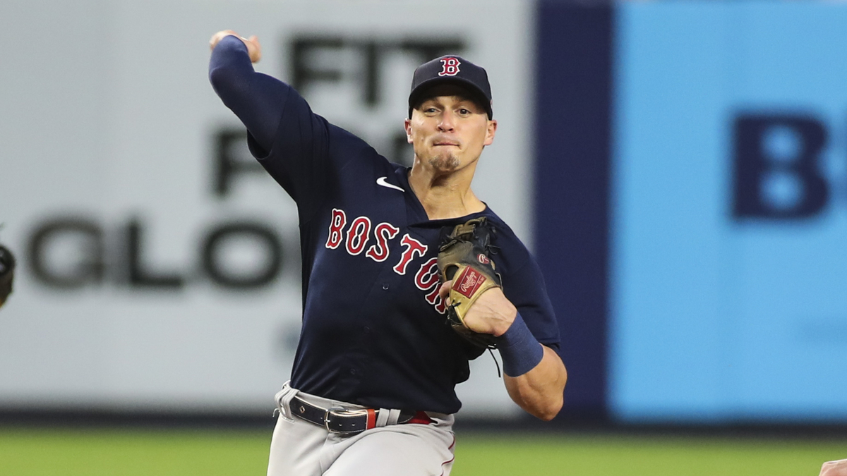 Boston Red Sox second baseman Enrique Hernandez