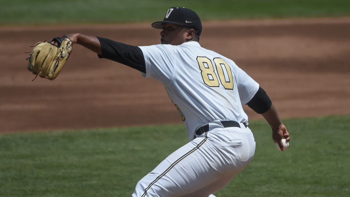 New York Mets newly-drafted pitcher Kumar Rocker
