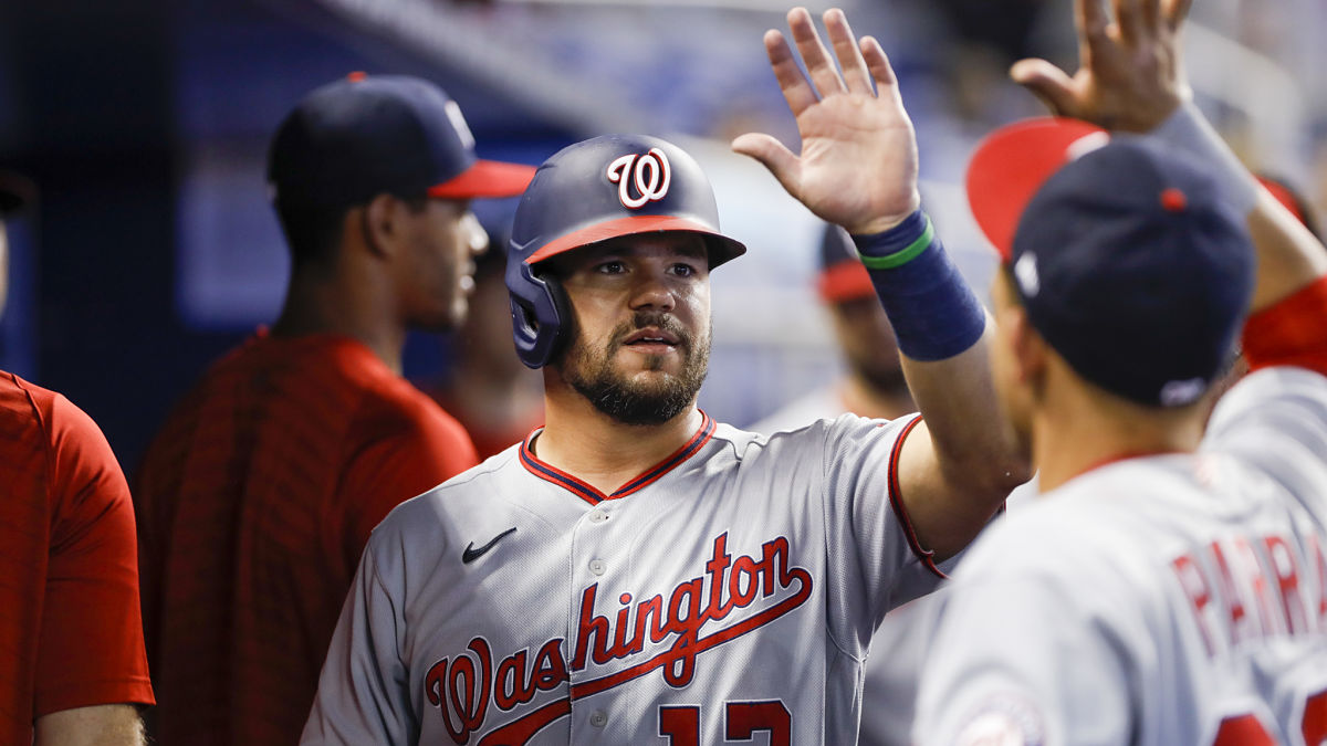 Washington Nationals outfielder Kyle Schwarber