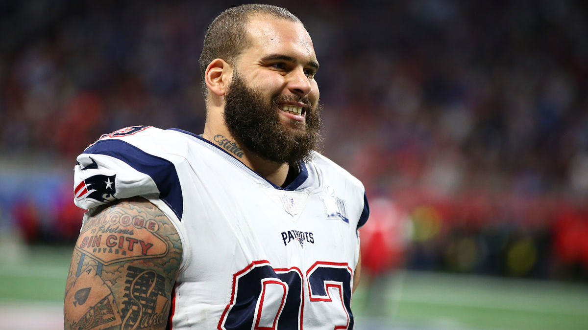 New England Patriots defensive tackle Lawrence Guy