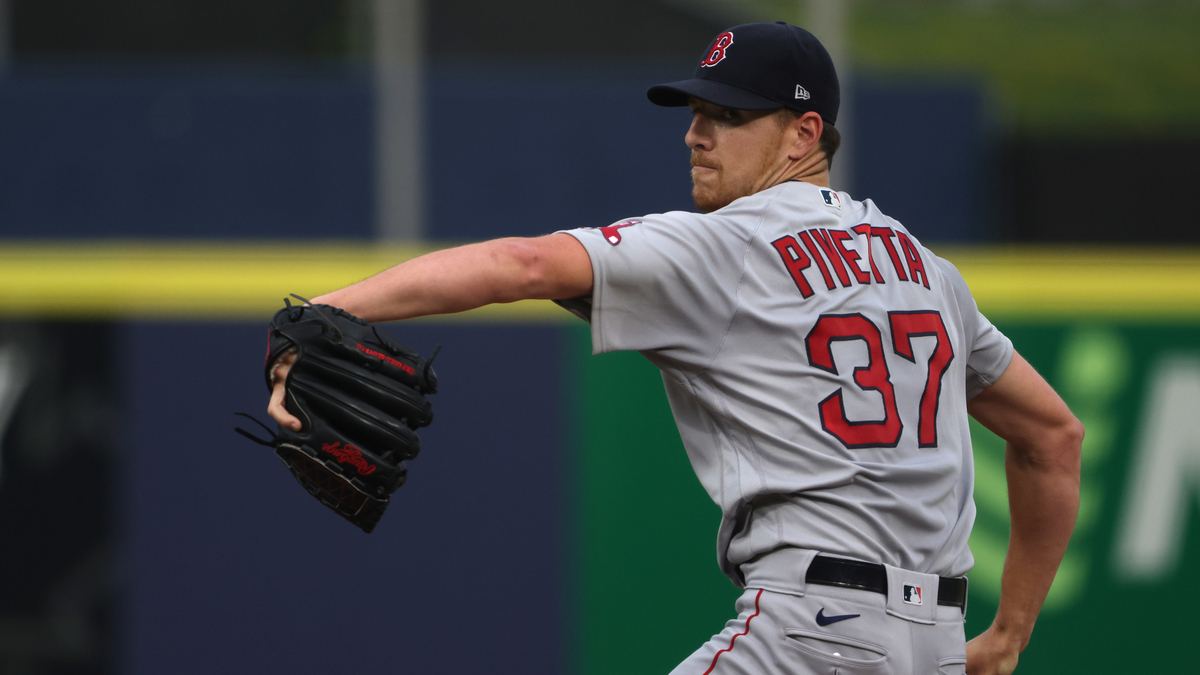 Boston Red Sox starting pitcher Nick Pivetta