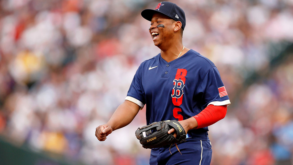 Boston Red Sox third baseman Rafael Devers