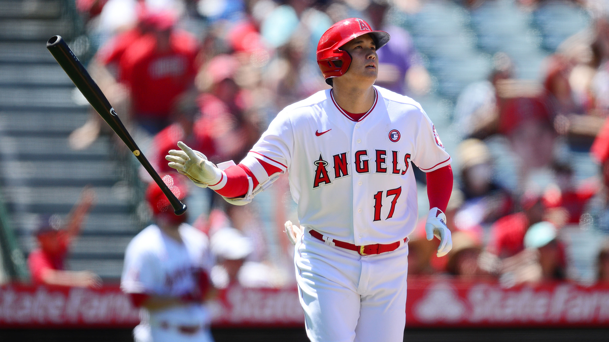 Los Angeles Angels designated hitter Shohei Ohtani